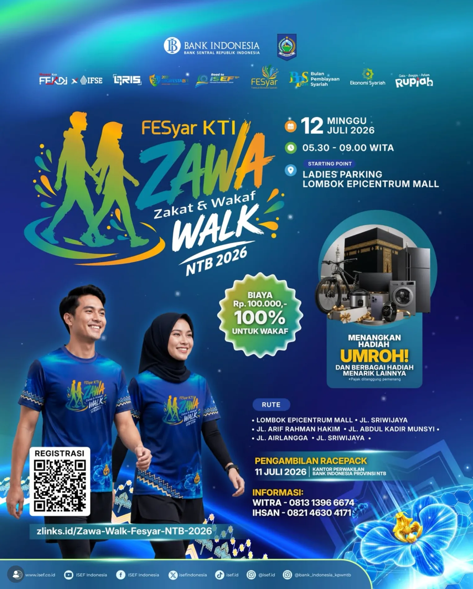 ZAWA Walk NTB 2026